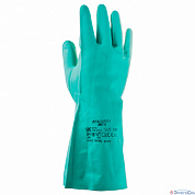 Перчатки защитные промышленные из нитрила. цв.зеленый, размер XXL (JetaPro)