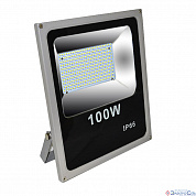 Прожектор LED 100W SLIM-100 6000-6500K 10000Lm повышенной яркости  ДЕКО