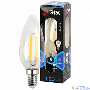 Лампа  E14  F-LED  Свеча    5W  4000K  В35  CL  545Lm  220V  ЭРА
