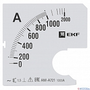 Шкала сменная для A721 1000/5А-1,5 EKF