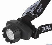 Фонарь налобный LED GB-604 18W 3*ААА 4реж черный ЭРА