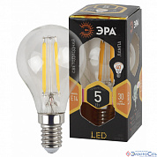 Лампа  E14  F-LED  Шар    5W  2700K  P45  CL  515/400Lm  220V  ЭРА
