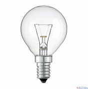 Лампа  E14  накаливания  шар  60W  235V  ДШ-60 (192)