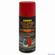 Краска-спрей для тормозных суппортов с добавлением керамических полимеров (красная) ABRO