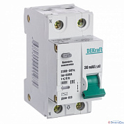 Выключатель автоматический дифференциального тока 2п C  6А 30мА тип AC 4.5кА ДИФ-103NEW Sche 16050DE