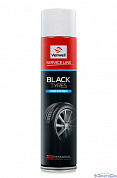 Чернитель шин пенный блеск, объем баллона 800 мл, количество жидкости 600 мл, аврозоль, Black Tyres 