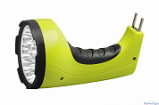 Фонарь ручной LED AccuF2-L15-gn двойного назначения зелено/черный аккумуляторный ФАZА