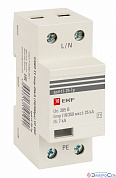 Устройство защиты от импульсных перенапряжений Тип 1 Iimp 25kA (10/350?s) 1P EKF