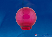 Шар пластик Ø150мм UFP-P150A красный сфера призма  UNIEL