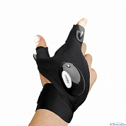 Фонарь - перчатка со вст/посветкой комплект 2 шт на левую и правую руки duwi 