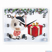 Часы настенные "Новый год"