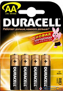 Эл.питания Duracell LR6-4BL BASIC 4*4