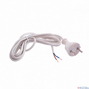 Шнур электрический соединительный для настольной лампы,1,7м,120Вт,белый, тип V-1 СИБРТЕХ